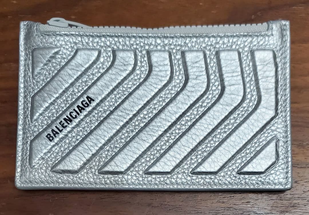 バレンシアガ　新品　メンズ　フラグメントケース(シルバー)