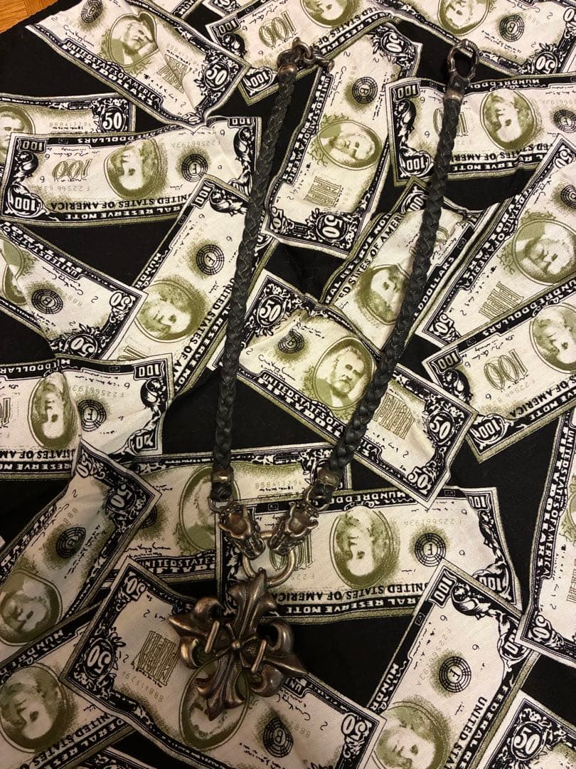 希少 TRAVIS WALKER　トラヴィスワーカー　ダブルクロス　ネックレス