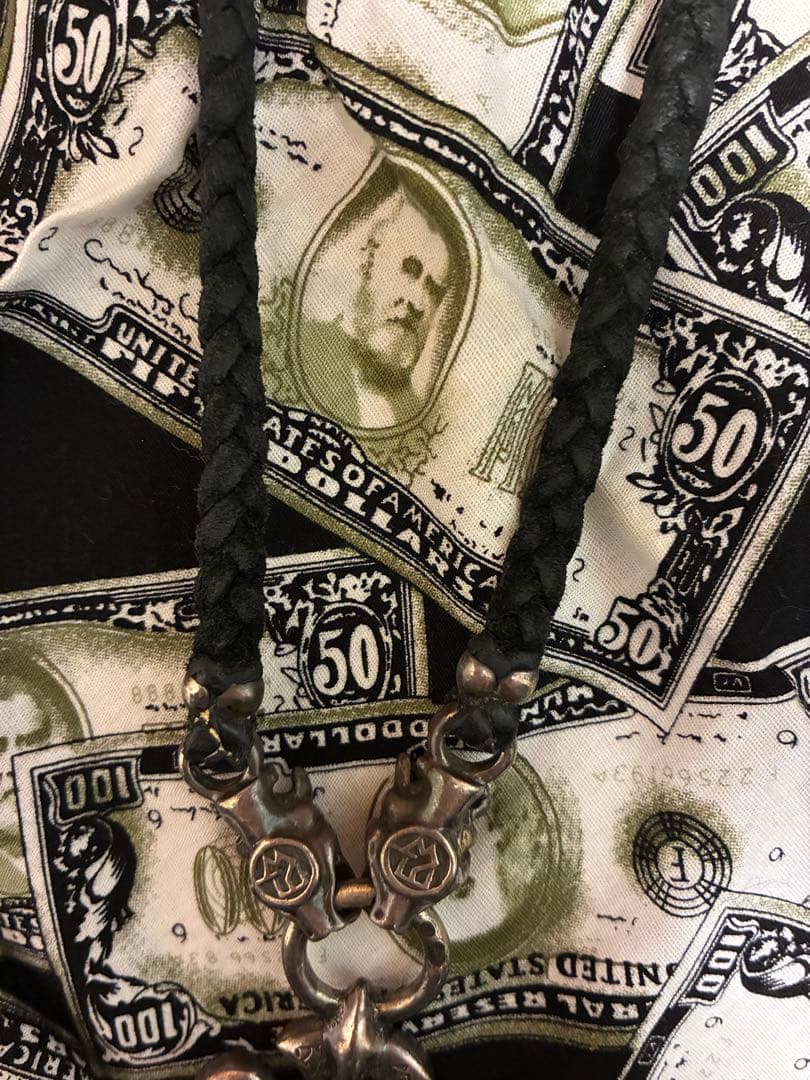 希少 TRAVIS WALKER　トラヴィスワーカー　ダブルクロス　ネックレス