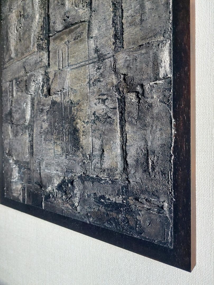テクスチャーアート★≒73×52×3㎝　　抽象画 現代アート　インテリア