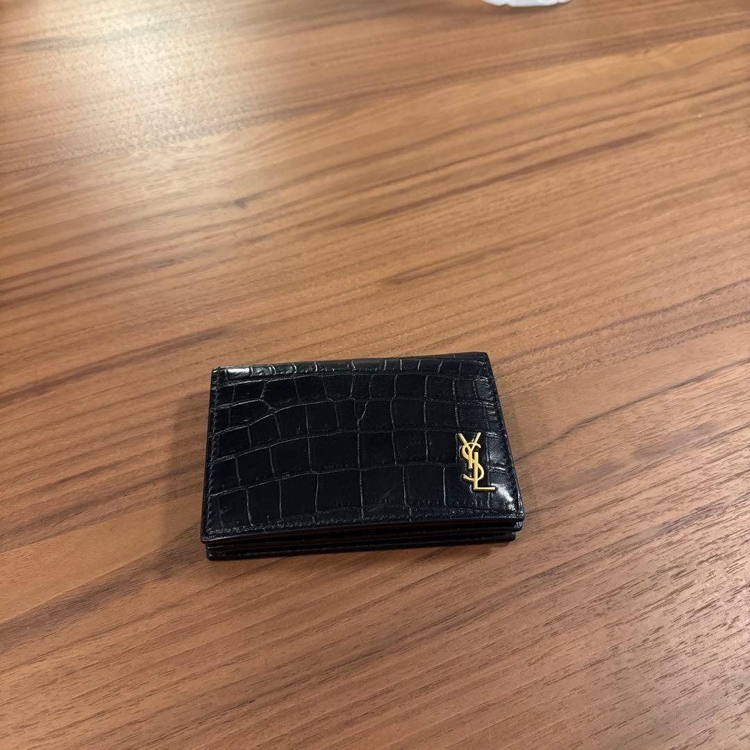 サンローラン　メンズ　名刺入れ