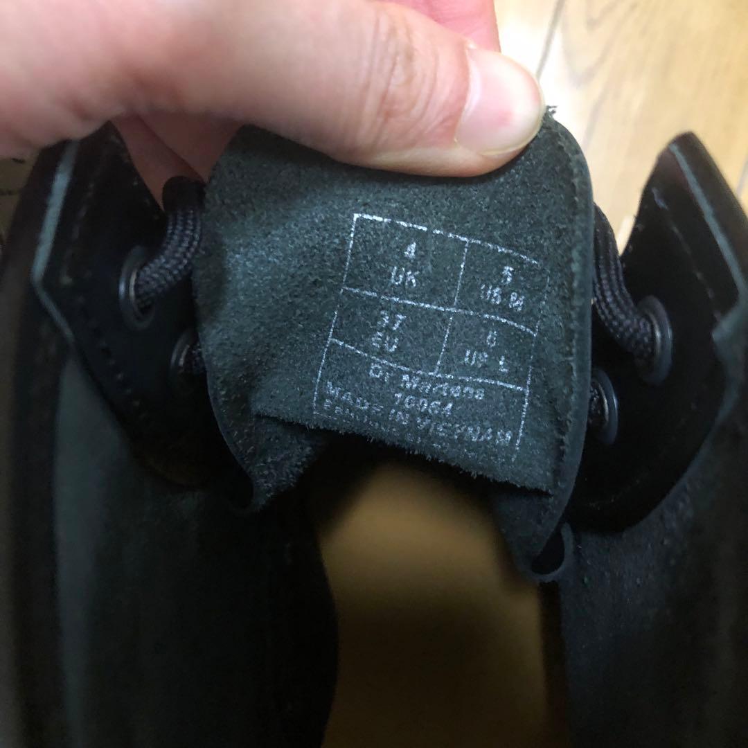 UK4 黒 ハイカットブーツ Dr. Martens