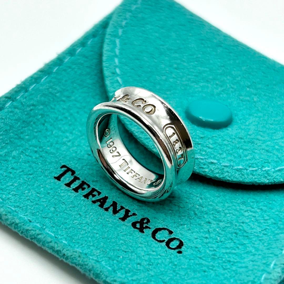 ティファニー　ナロー　1837 リング　約8号　シルバー　925