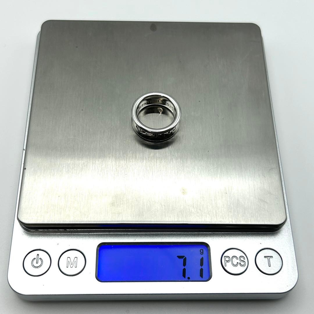 ティファニー　ナロー　1837 リング　約8号　シルバー　925