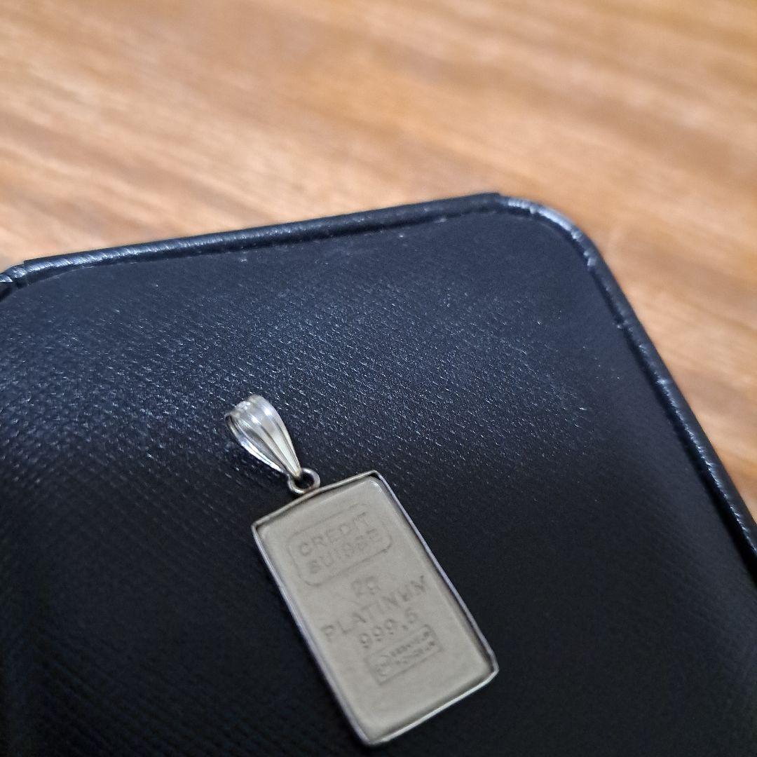 Credit Suisse プラチナペンダントトップ　999.5