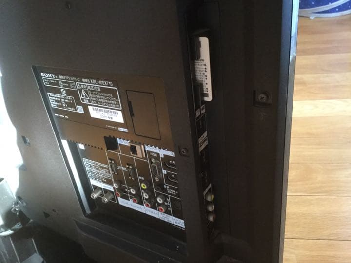 SONY BRAVIA CX400 テレビ番組が見れません