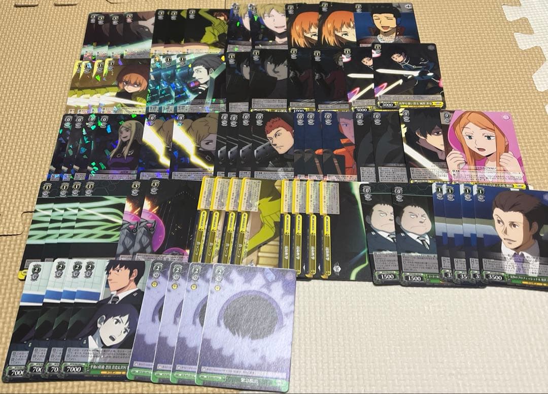 ヴァイスシュヴァルツ　ワールドトリガー　デッキ