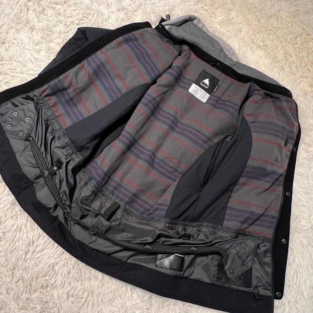 極美品　バートン　メンズ スノーボード ジャケット　2way 冬　スキーウェア