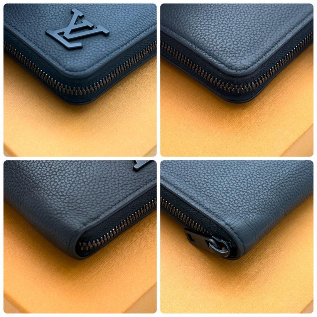 【現行 最高級美品】ルイヴィトン アエログラム ノワール ジッピーヴェルティカル