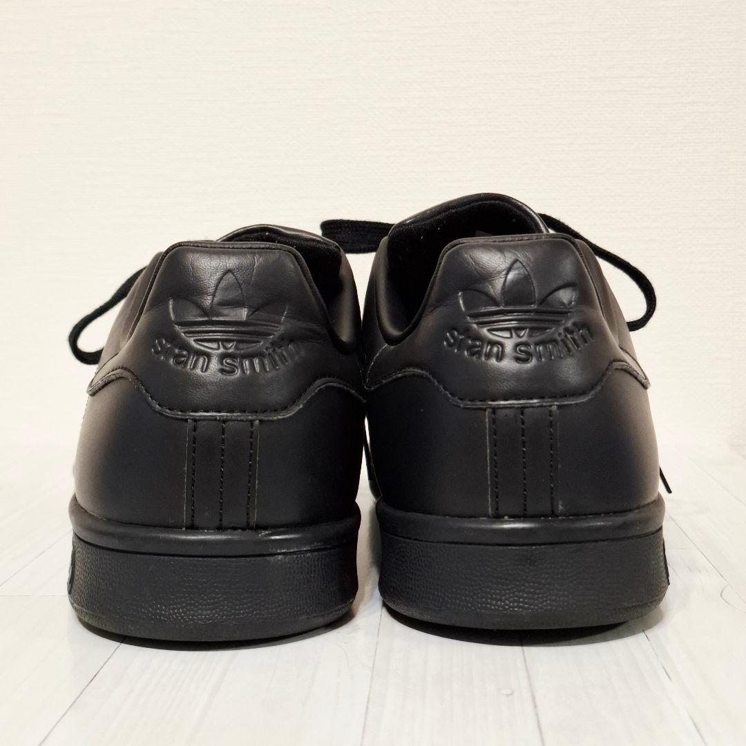 ○美品○アディダス スタンスミス 27cm レザー スニーカー adidas 黒