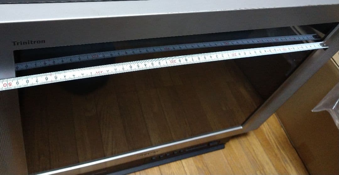 SONY トリニトロン25インチブラウン管テレビ リモコン有+地デジチューナー