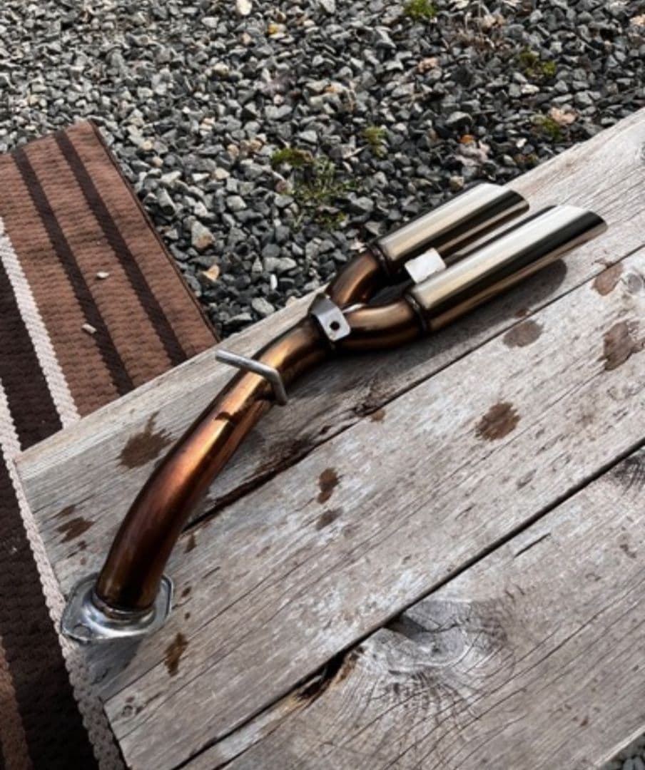 プロボックス サクシード 50系 サイド2本出し マフラー