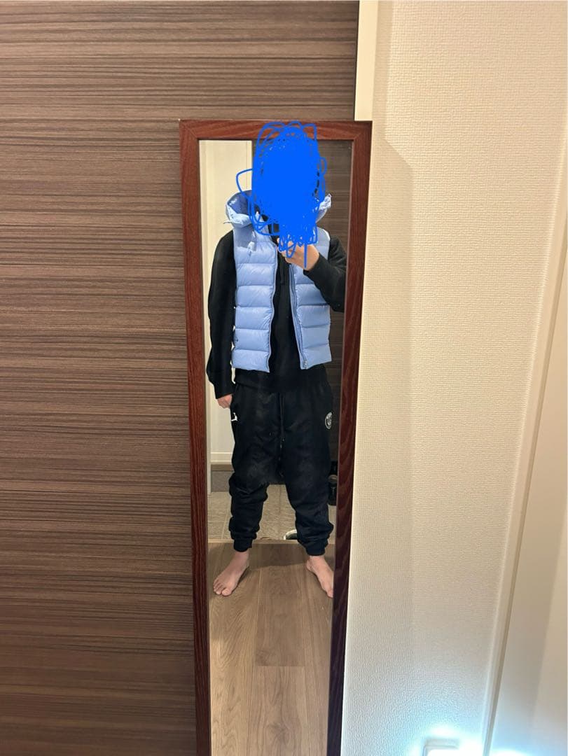 h2　Polo Ralph Lauren フード付きダウンベスト S