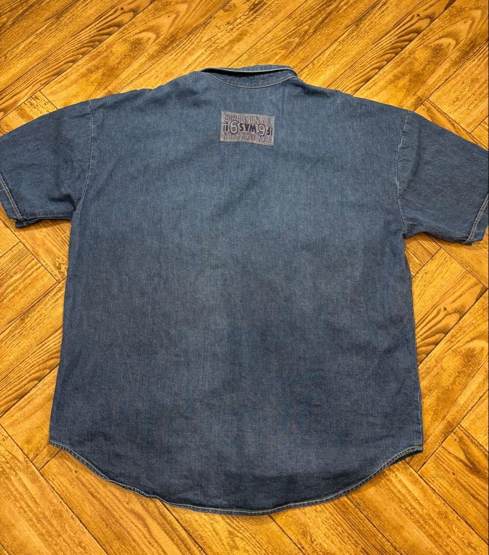 20SS TENDERLOIN テンダーロイン 半袖 デニム シャツ M
