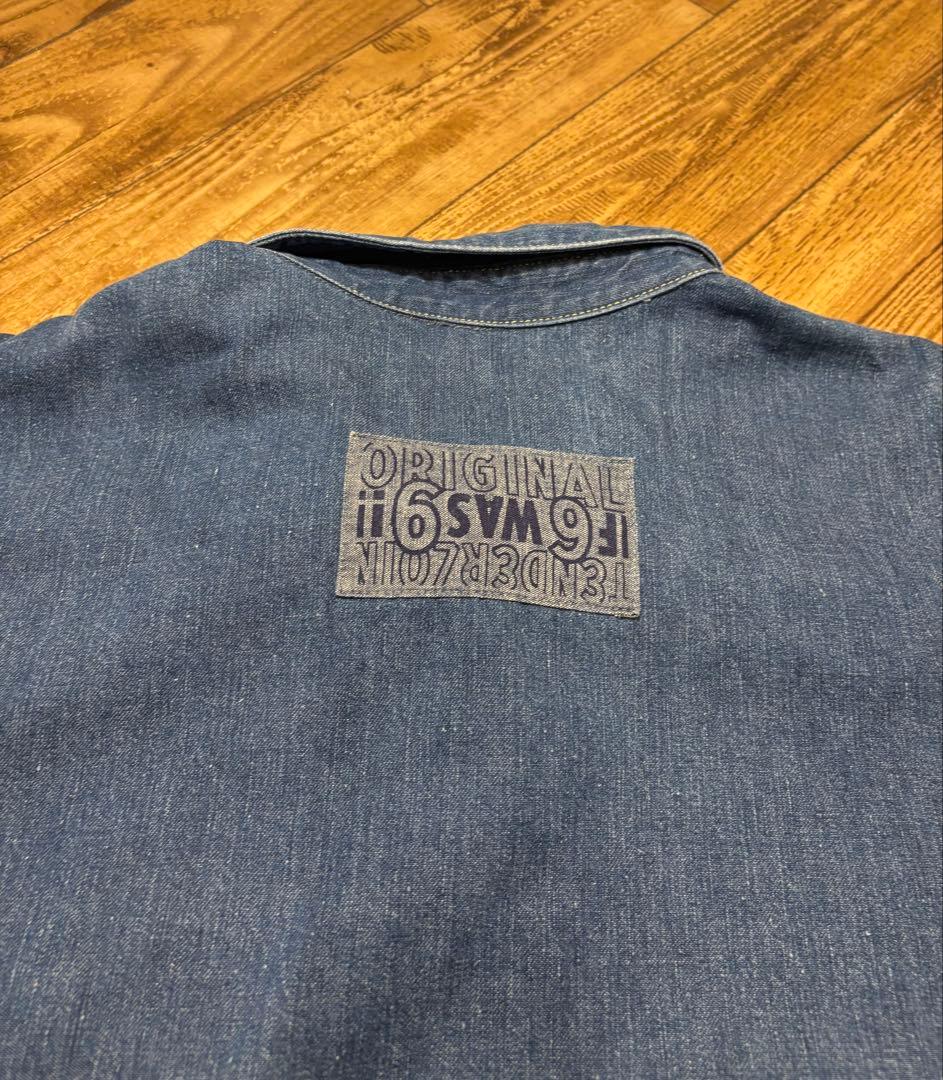 20SS TENDERLOIN テンダーロイン 半袖 デニム シャツ M