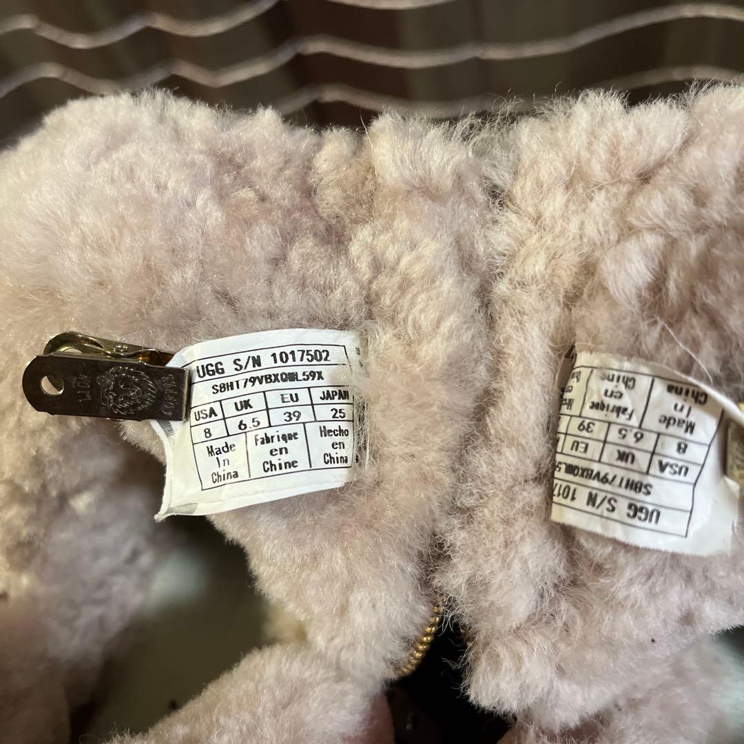 UGG ピンク ムートンブーツ　EU39