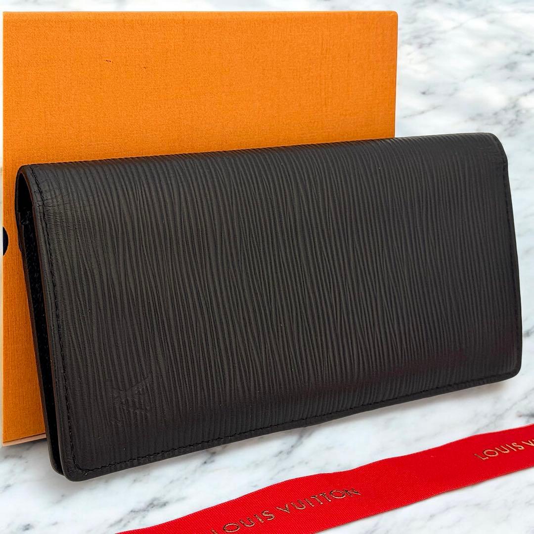 【新型・極上美品】ルイヴィトン　ブラザ　タイガ　カード16枚　長財布　黒　メンズ