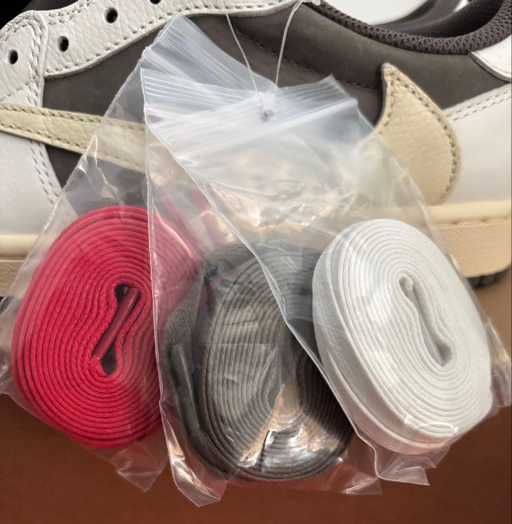 Travis Scott × Nike AJ1Low Reverse Mocha