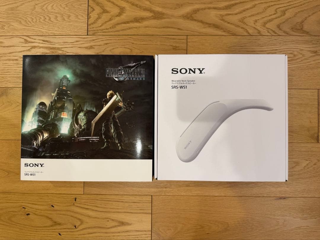SRS-WS1 ウェアラブルネックスピーカー FF7 REMAKE モデル