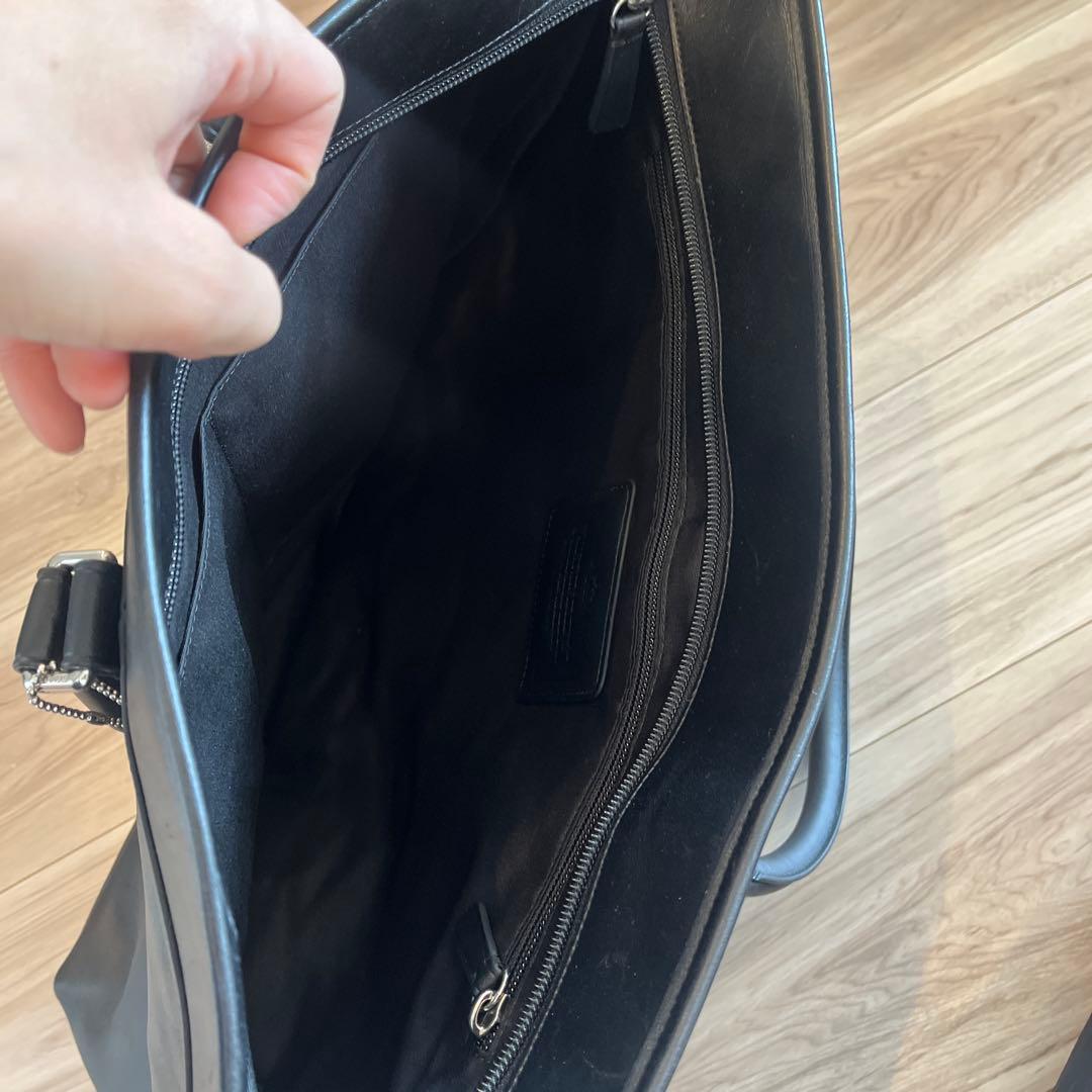 coach ビジネスバッグ　ブラック