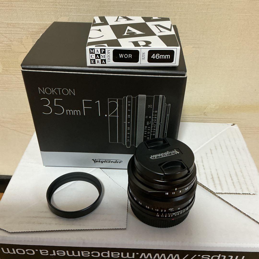 フォクトレンダー　NOKTON 35mm F1.2 Xマウント　美品