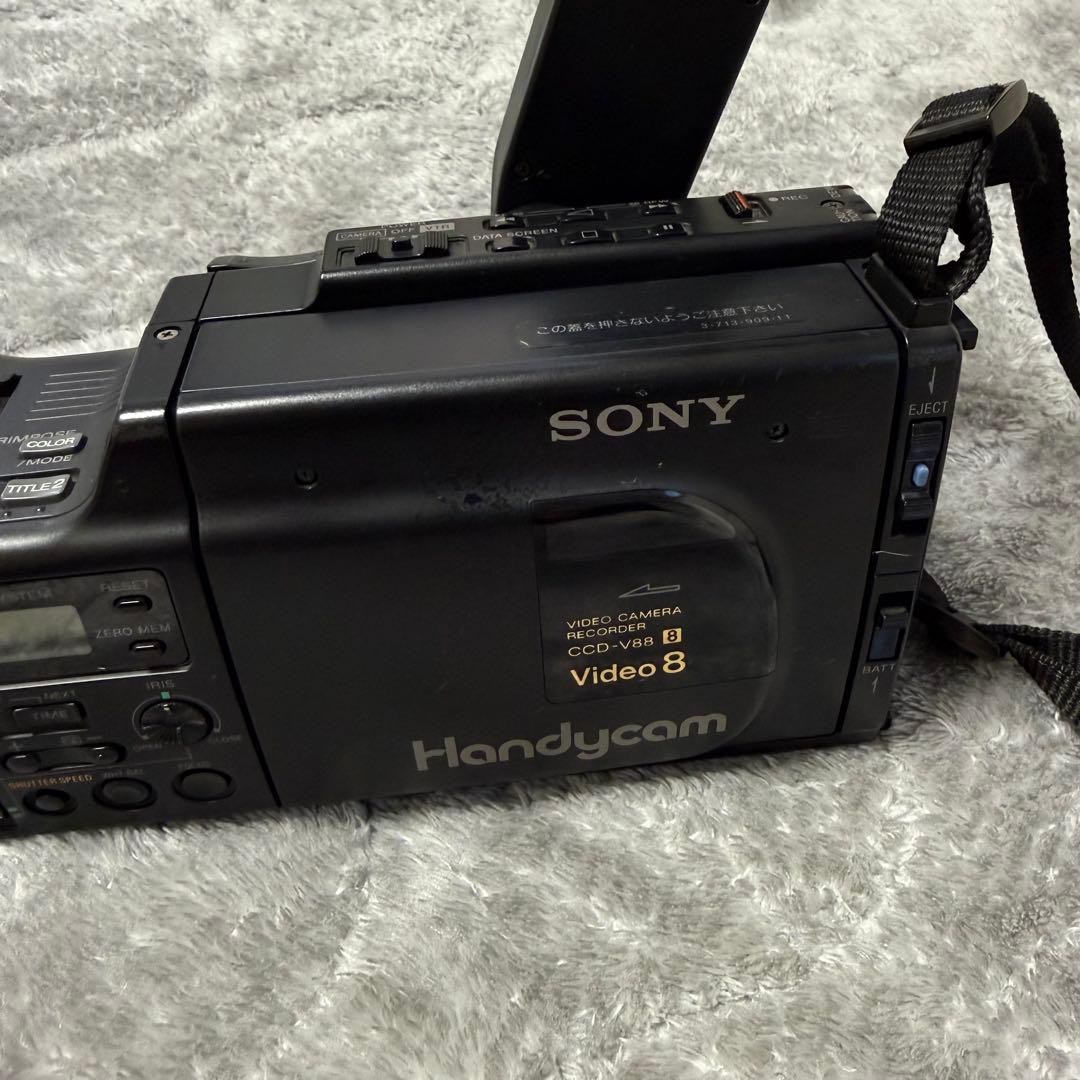 【昭和レトロ・極美品】SONY Handycam CCD-V88｜37年前購入