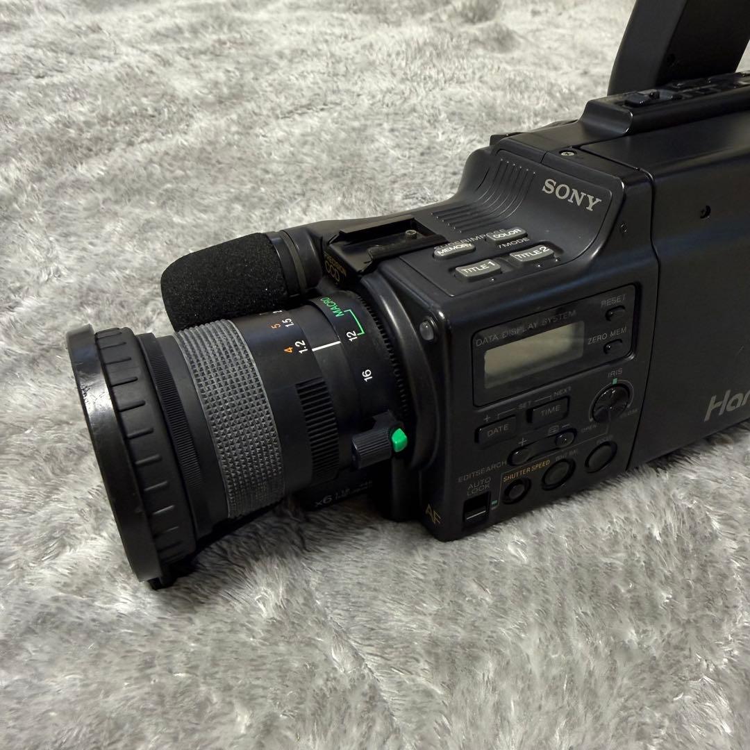 【昭和レトロ・極美品】SONY Handycam CCD-V88｜37年前購入