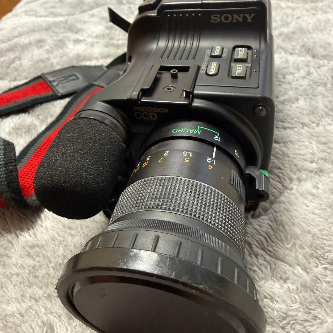 【昭和レトロ・極美品】SONY Handycam CCD-V88｜37年前購入