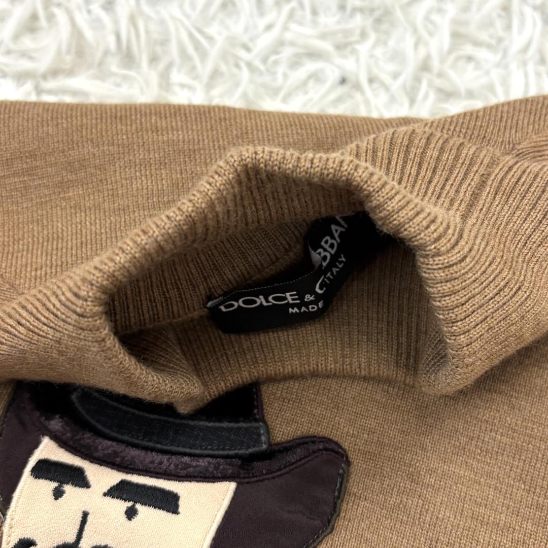 ☆希少☆美品☆ DOLCE&GABBANA　ニット　セーター　カウボーイ　刺繍