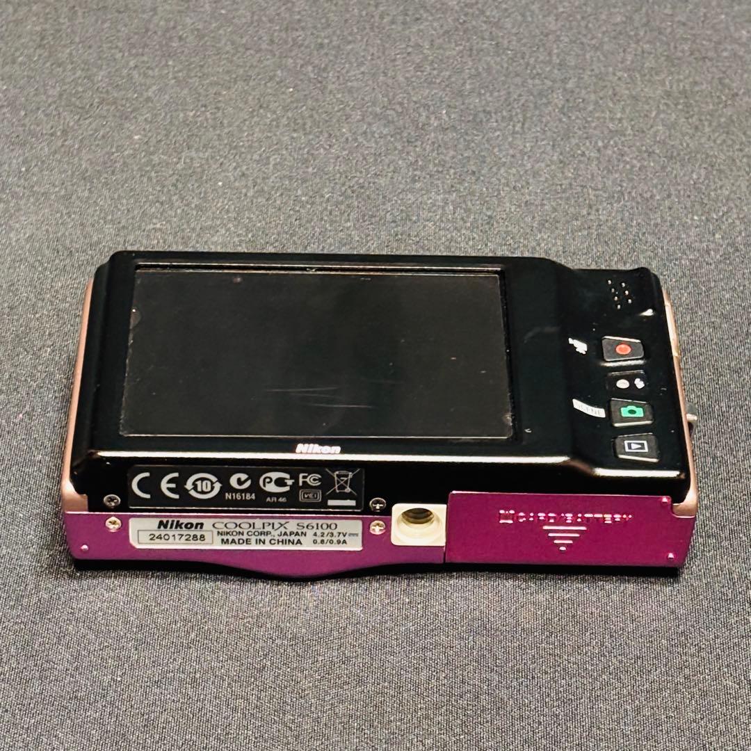 「美品」ニコン Nikon クールピクス COOLPIX S6100 ピンク