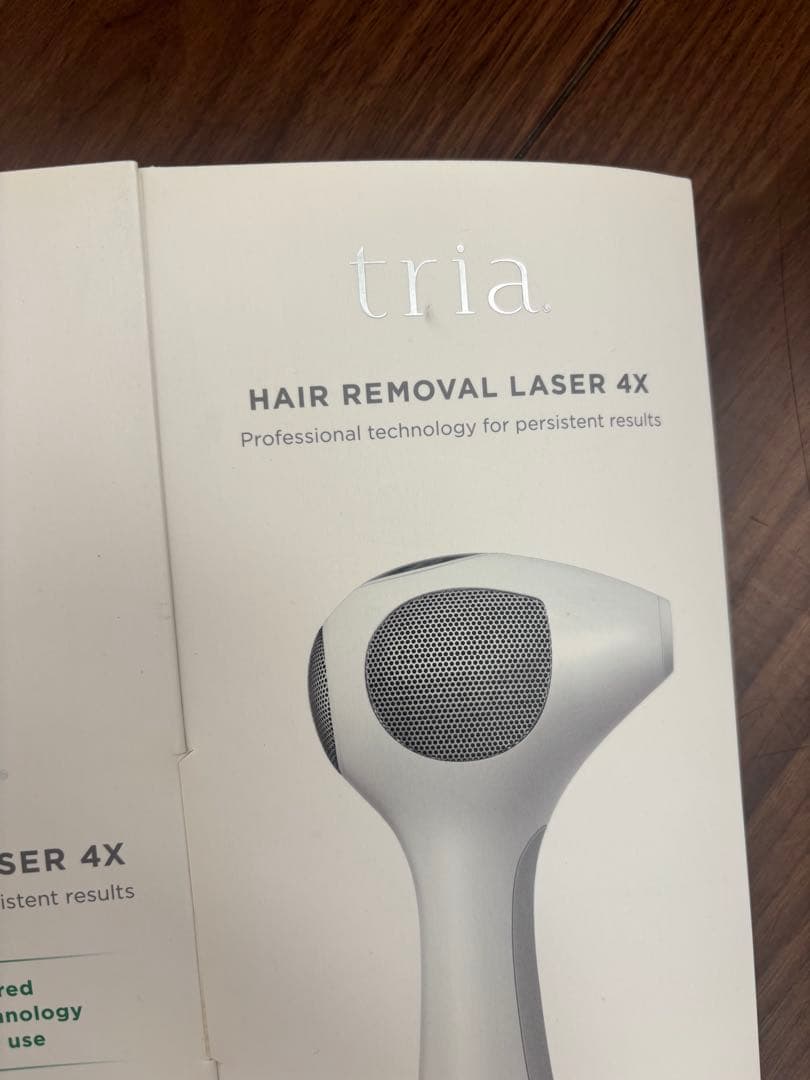 Tria Hair Removal Laser 4X グレー 本体と説明書付き