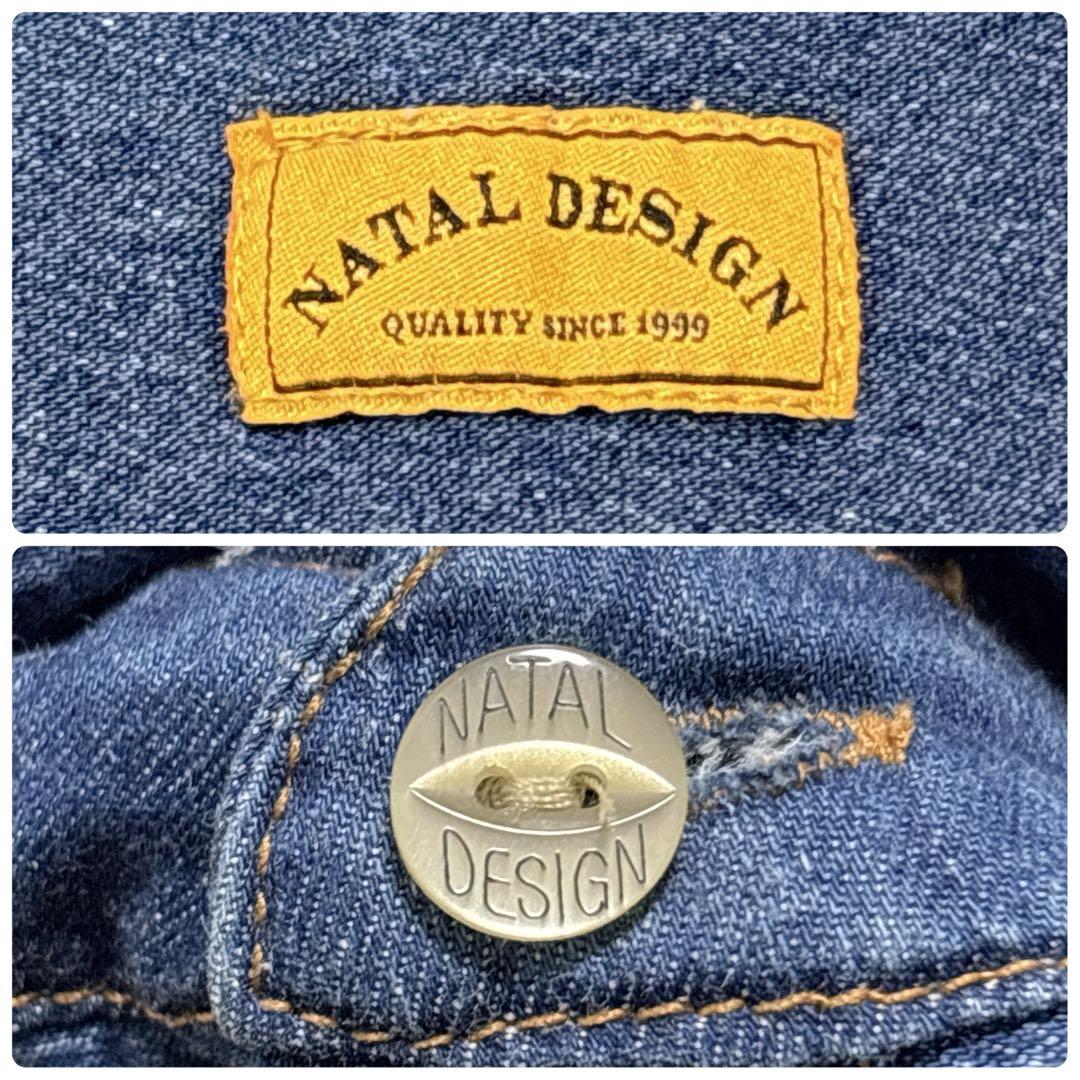 完売品✨ ネイタルデザイン DENIM SWEAT POLO B.I.G M