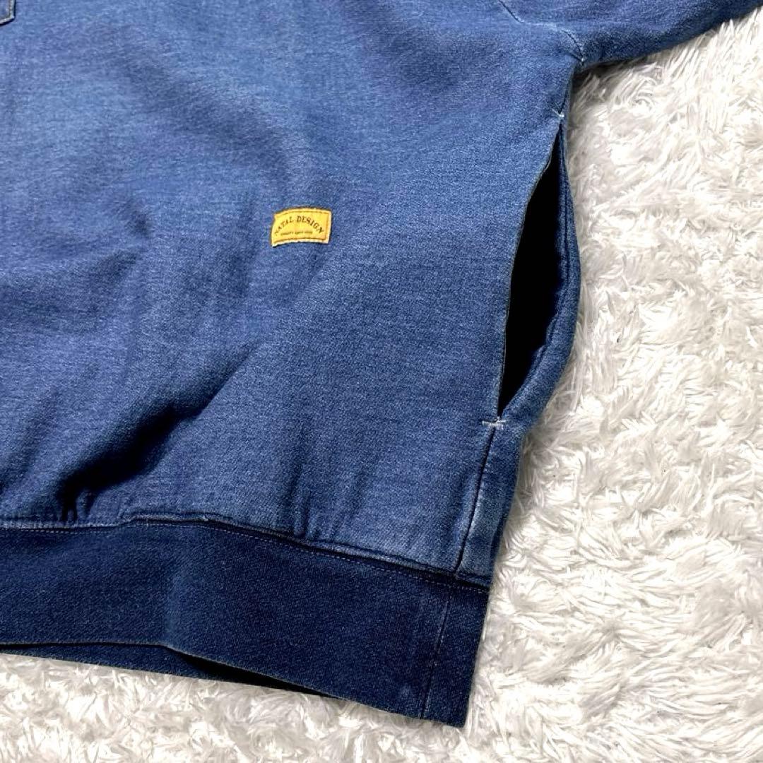 完売品✨ ネイタルデザイン DENIM SWEAT POLO B.I.G M