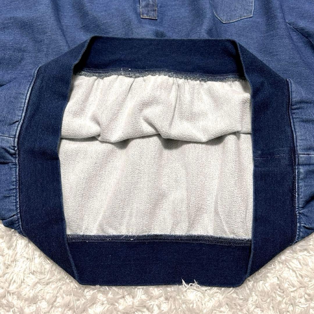 完売品✨ ネイタルデザイン DENIM SWEAT POLO B.I.G M