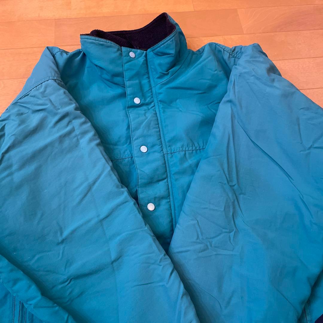 ヤ*ギ様 patagonia ナイロンブルゾン グリーン M 80s