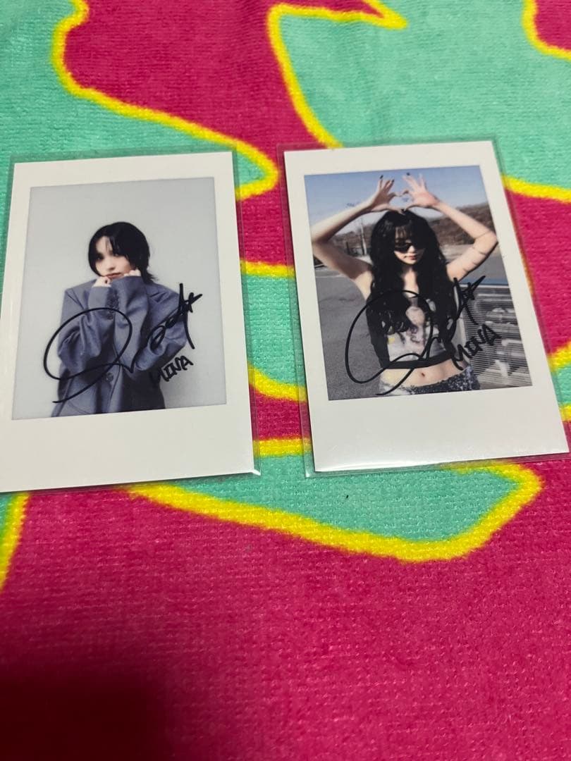 wice yizhiyu ポラロイド チェキ　トレカ　ミナ