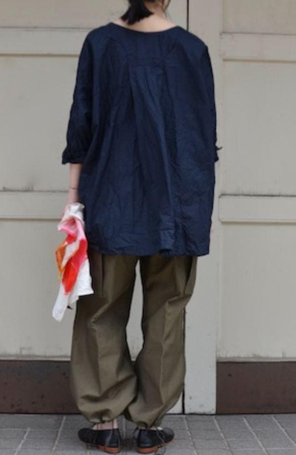 ダニエラグレジス DANIELA GREGIS スキッパー ブラウス シャツ