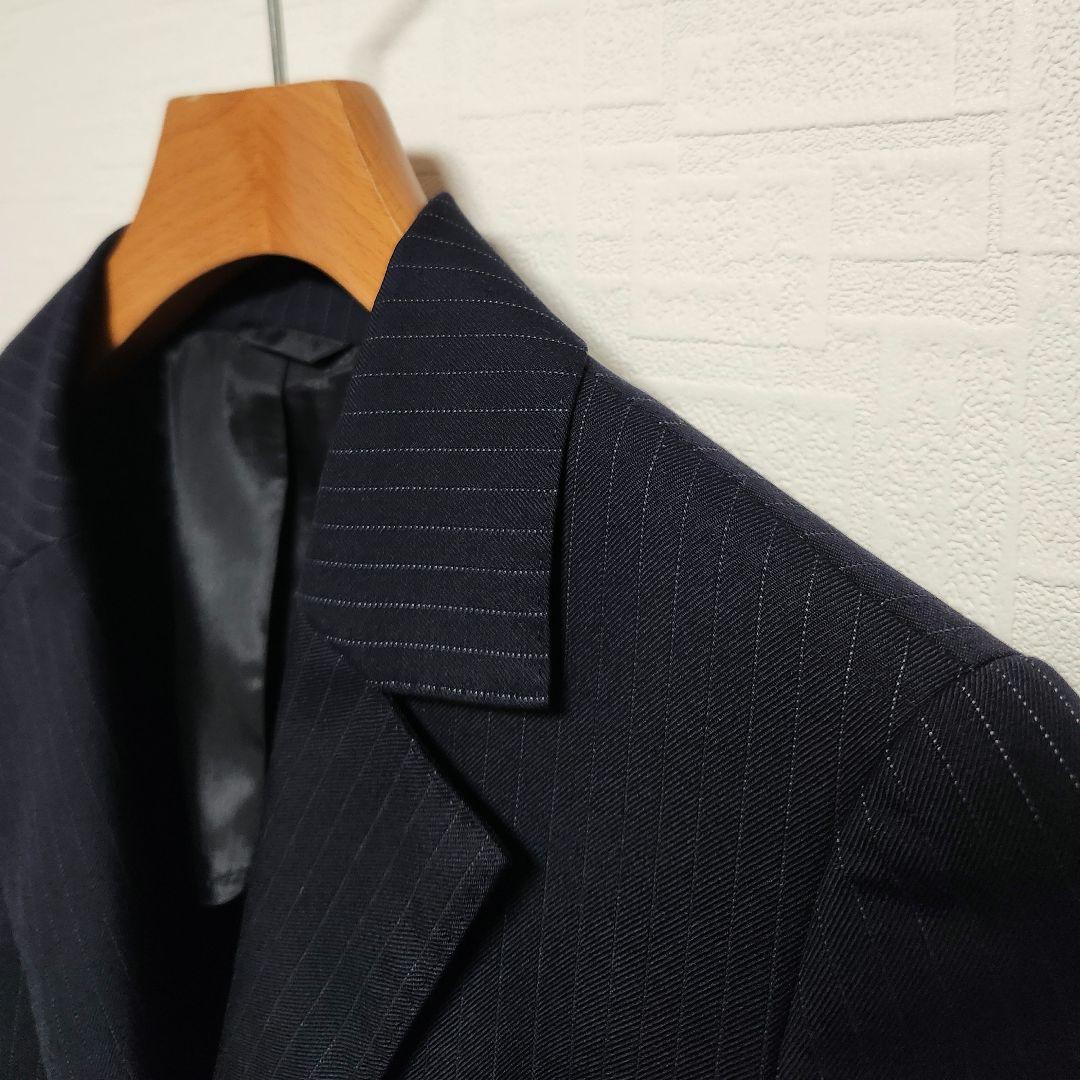 SUIT COMPANY　パンツスーツ　セットアップ 　濃紺　ウオッシャブル