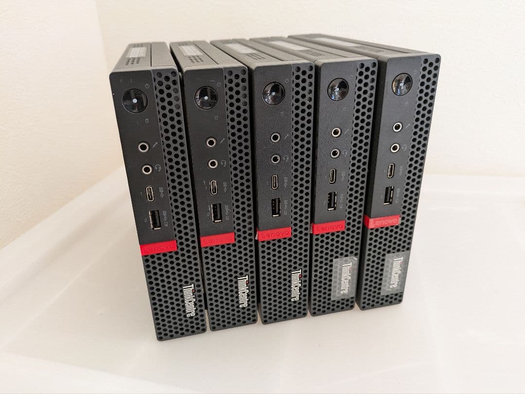 Lenovo ThinkCentre M720q i5-8400T 8GB 5台