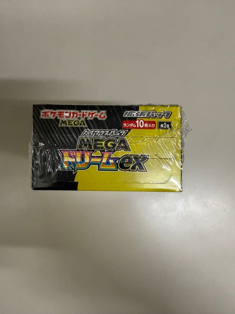 ポケモンカード MEGAドリームex 新品未開封 シュリンク付　即日発送