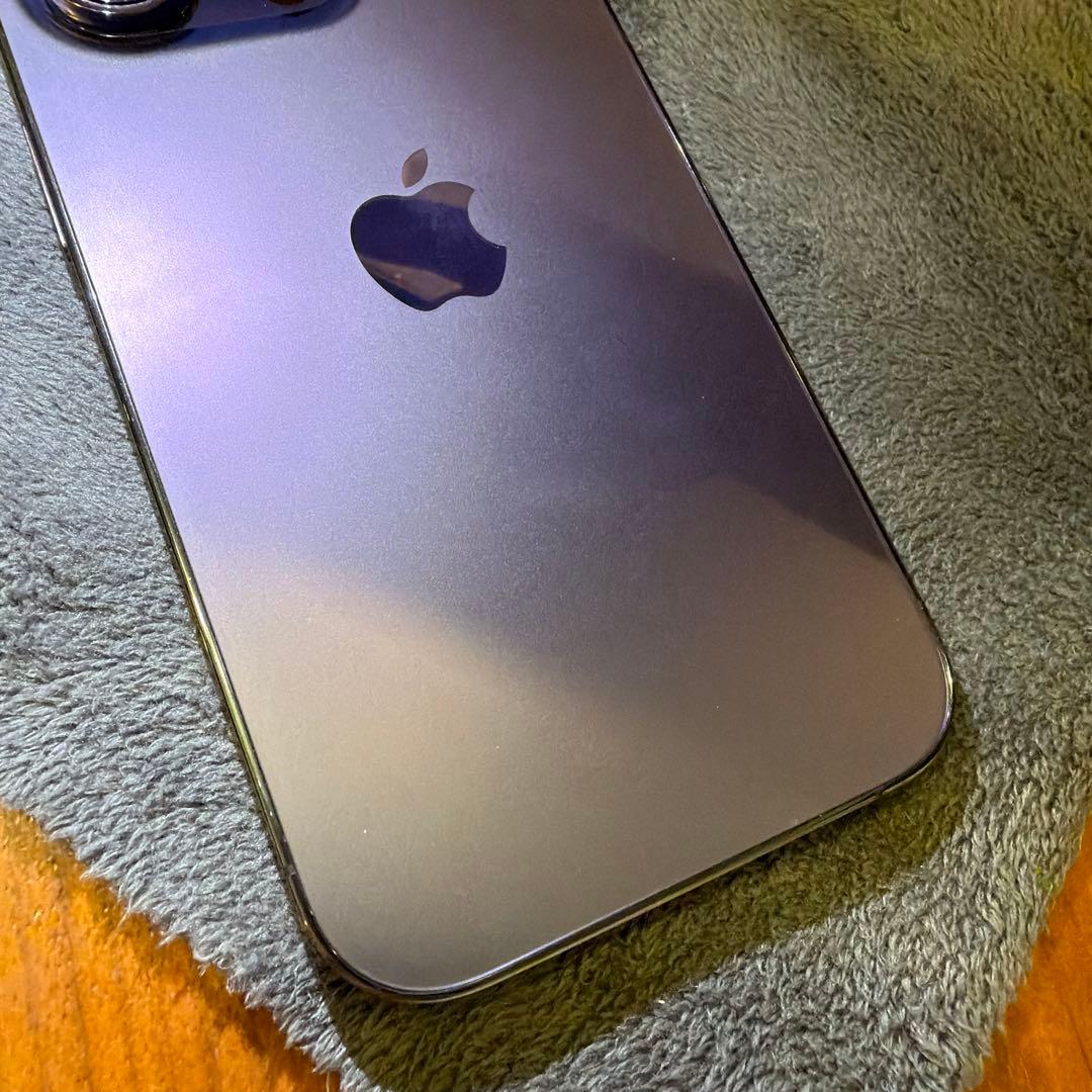 【はんなり】iphone14 PRO 128GB ディープパープル