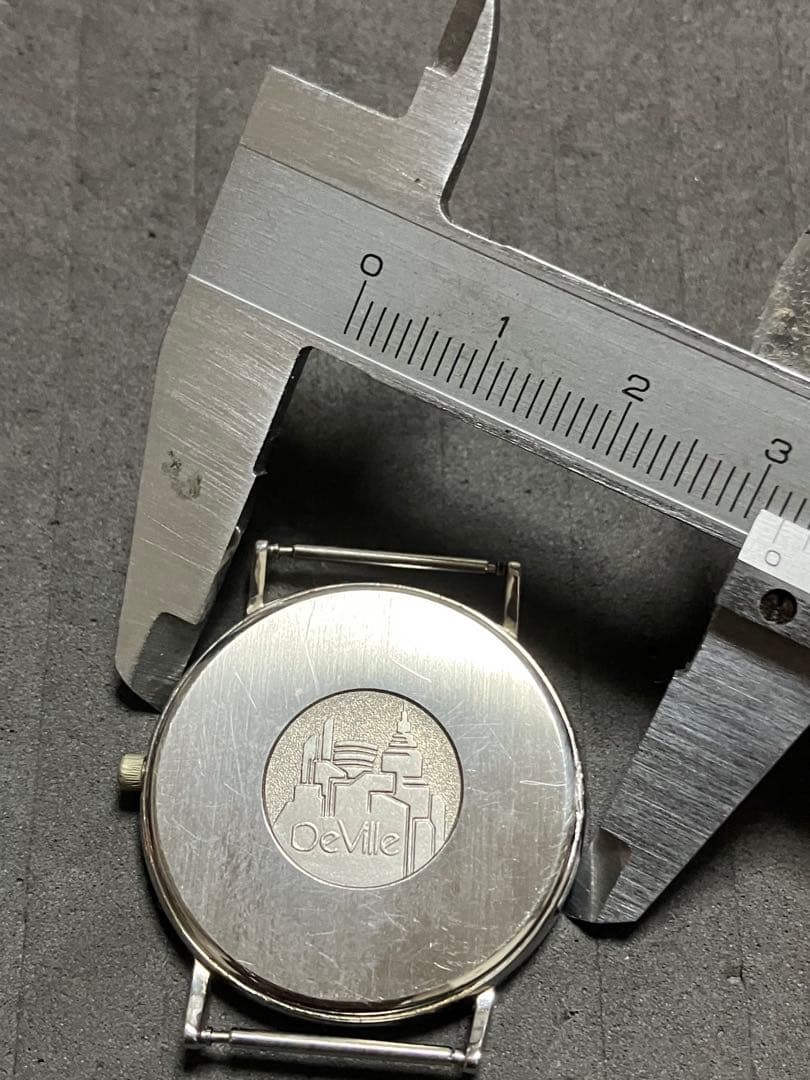 宝*斎様 オメガメンズQZ稼働未確認ジャンク扱いです、竜頭てま時間合わせはできま