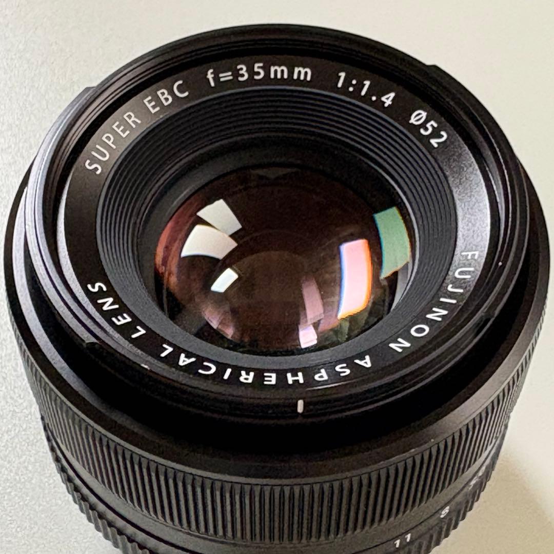 美品FUJIFILMフジノンXF35mm F1.4R