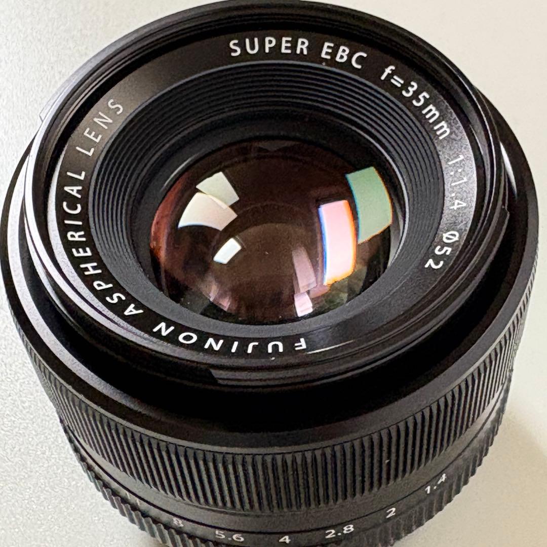 美品FUJIFILMフジノンXF35mm F1.4R