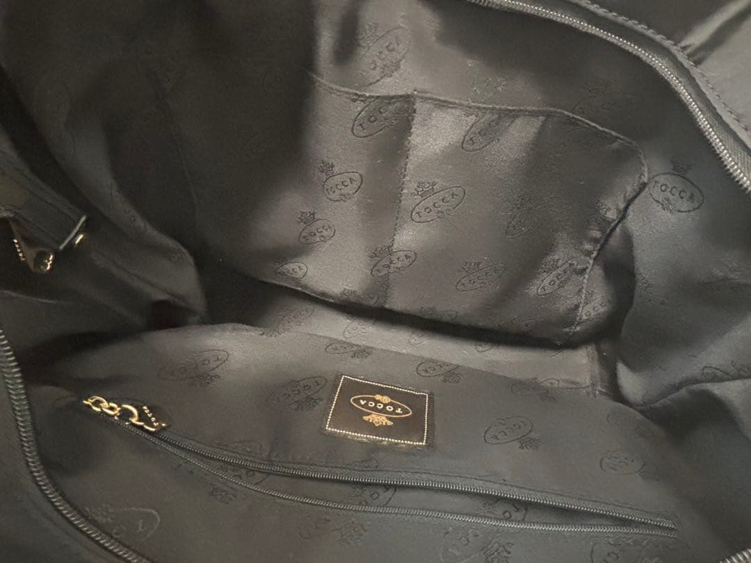 TOCCA デュアルリボンナイロン トートバッグ L