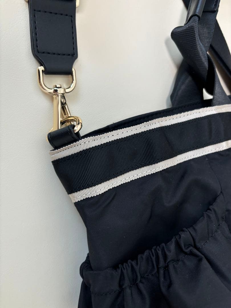 TOCCA デュアルリボンナイロン トートバッグ L