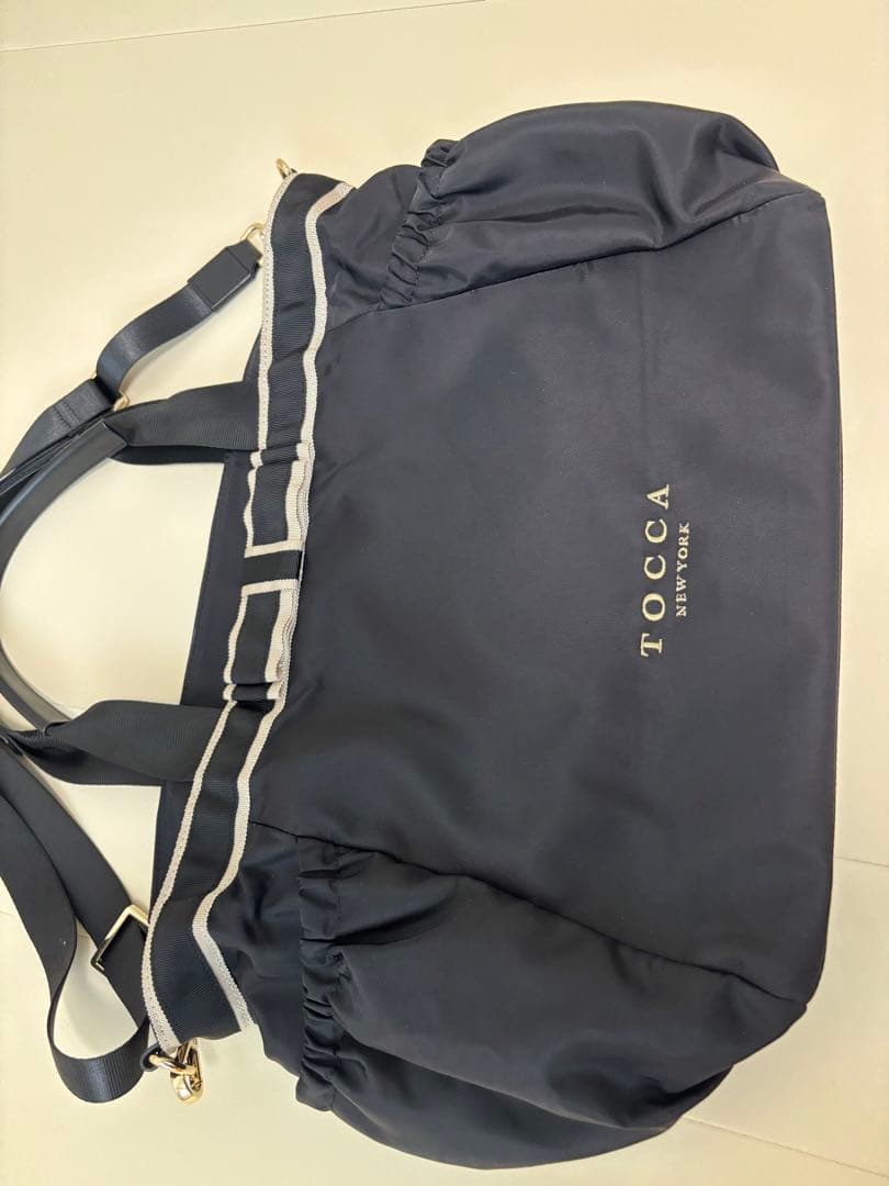 TOCCA デュアルリボンナイロン トートバッグ L