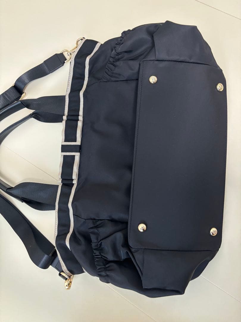 TOCCA デュアルリボンナイロン トートバッグ L