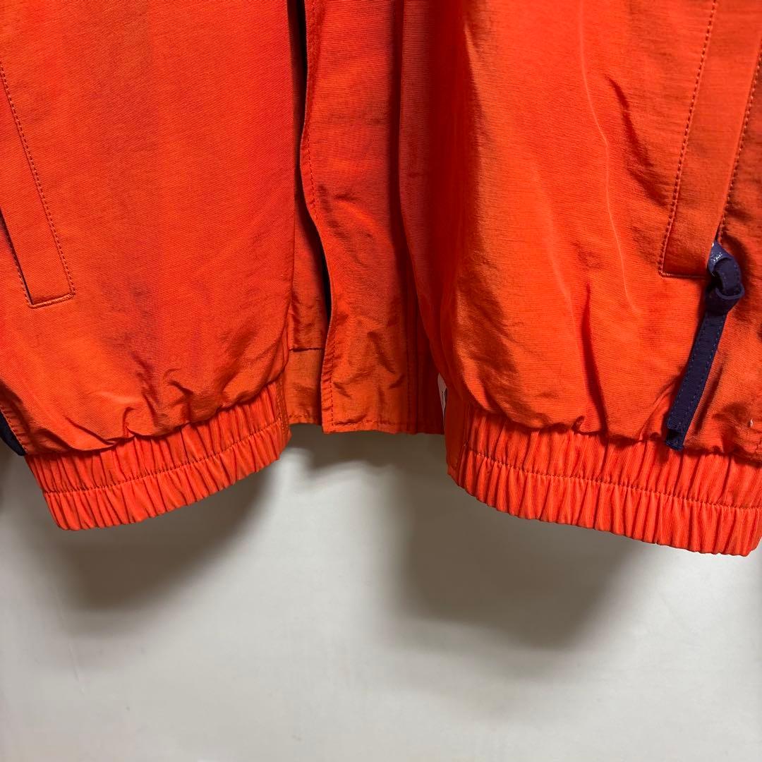 美品　DESCENDANT ナイロンジャケット オレンジ　秋冬コーデ