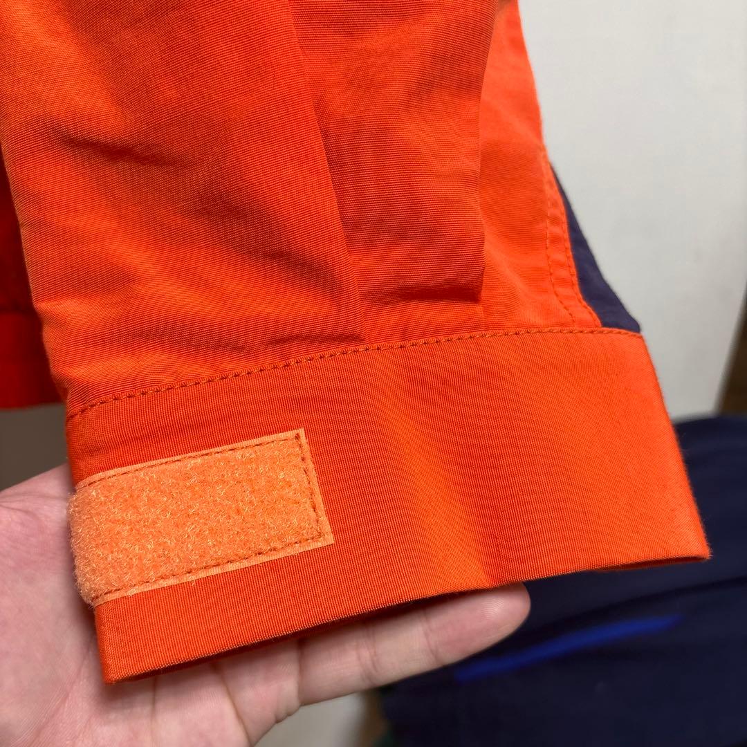 美品　DESCENDANT ナイロンジャケット オレンジ　秋冬コーデ